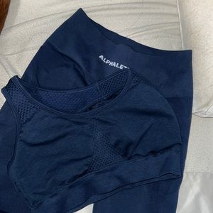 Alphalete Amplify Leggings and Bra